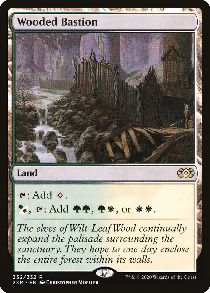 Wooded Bastion [Double Masters] | Odin's Place