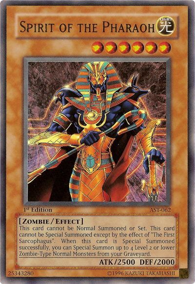 Spirit of the Pharaoh [AST-062] Ultra Rare | Odin's Place