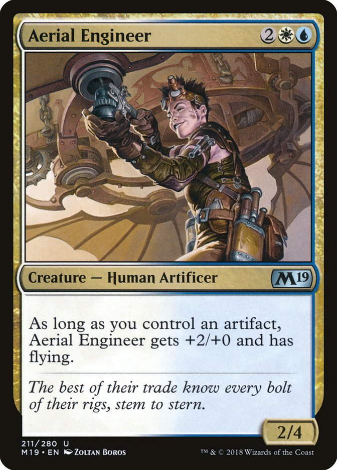 Aerial Engineer (211) [Core Set 2019] | Odin's Place