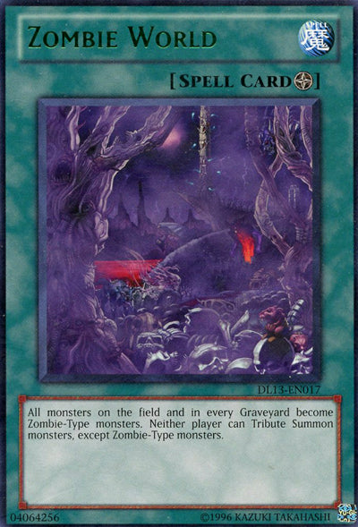Zombie World (Green) [DL13-EN017] Rare | Odin's Place