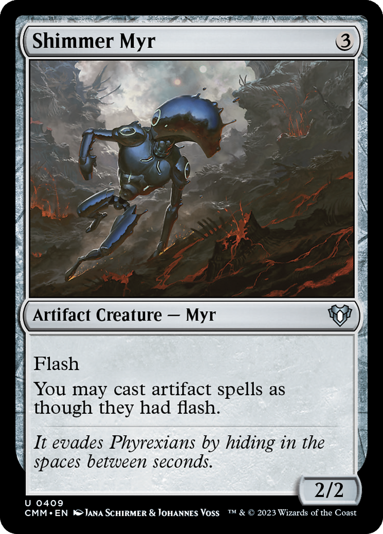 Shimmer Myr [Commander Masters] | Odin's Place