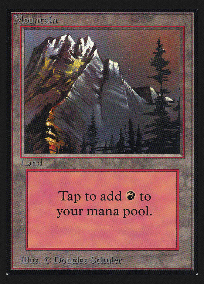 Mountain (Snow Top / Highest Point on Left) [International Collectors' Edition] | Odin's Place