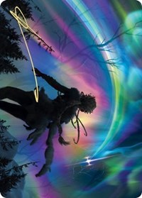 The Prismatic Bridge Art Card (Gold-Stamped Signature) [Kaldheim Art Series] | Odin's Place
