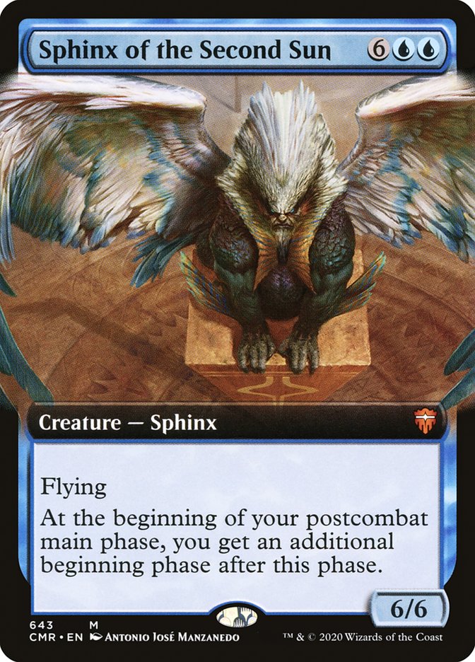 Sphinx of the Second Sun (Extended Art) [Commander Legends] | Odin's Place