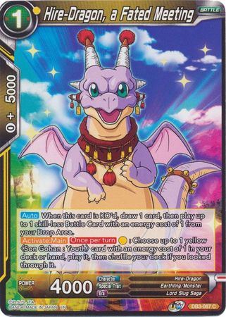 Hire-Dragon, a Fated Meeting (DB3-087) [Giant Force] | Odin's Place