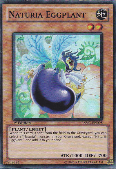 Naturia Eggplant [EXVC-EN098] Super Rare | Odin's Place