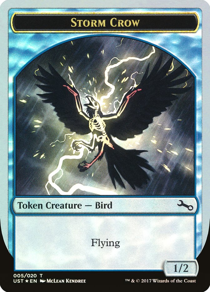 Storm Crow Token (5) [Unstable Tokens] | Odin's Place