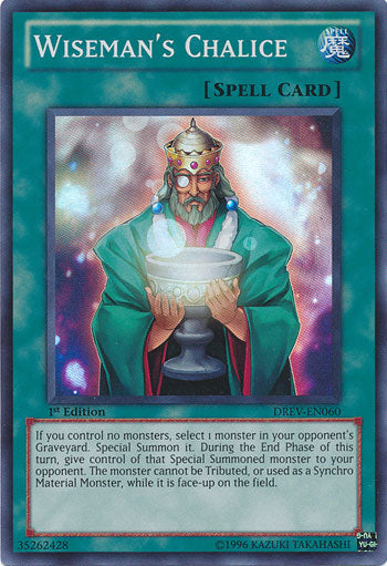 Wiseman's Chalice [DREV-EN060] Super Rare | Odin's Place