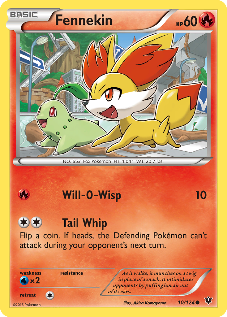 Fennekin (10/124) [XY: Fates Collide] | Odin's Place