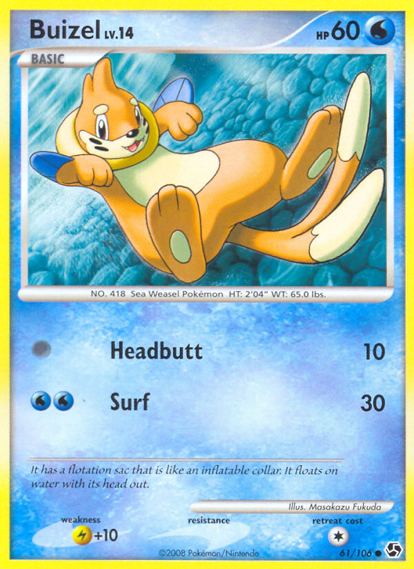 Buizel (61/106) [Diamond & Pearl: Great Encounters] | Odin's Place