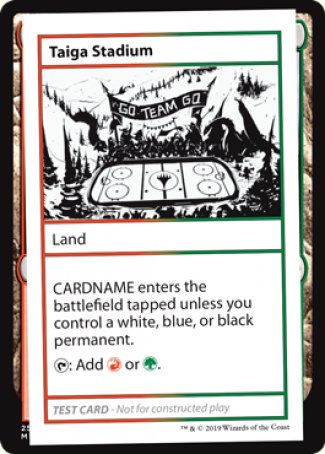 Taiga Stadium (2021 Edition) [Mystery Booster Playtest Cards] | Odin's Place