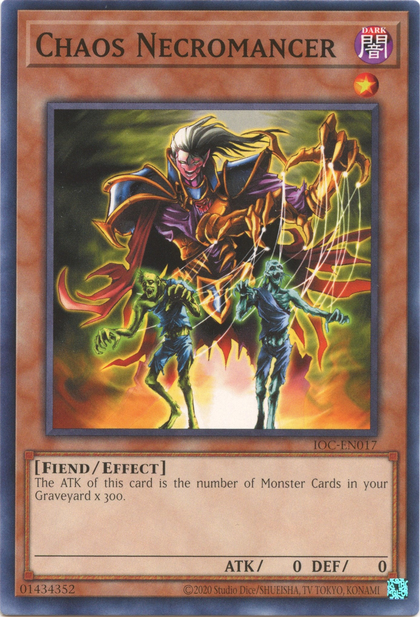 Chaos Necromancer (25th Anniversary) [IOC-EN017] Common | Odin's Place