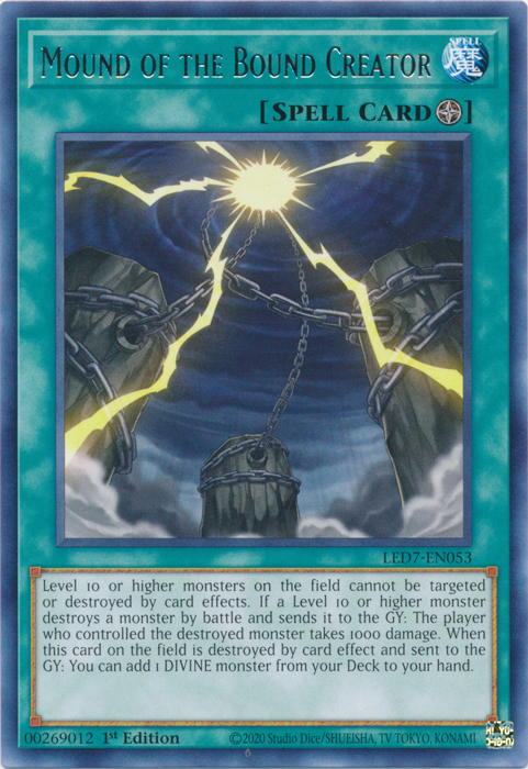 Mound of the Bound Creator [LED7-EN053] Rare | Odin's Place