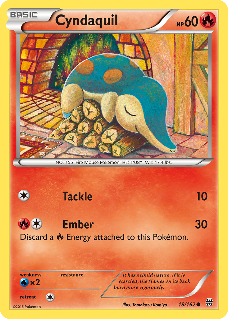 Cyndaquil (18/162) [XY: BREAKthrough] | Odin's Place