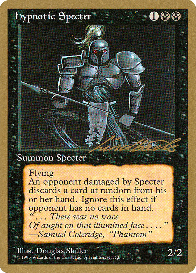 Hypnotic Specter (Leon Lindback) [Pro Tour Collector Set] | Odin's Place