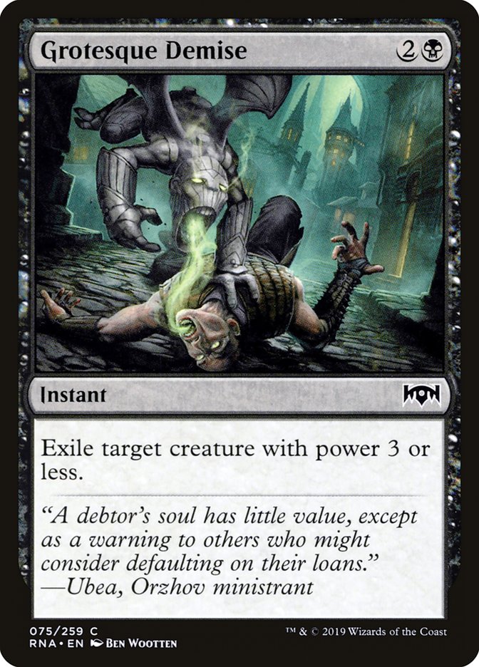 Grotesque Demise (75) [Ravnica Allegiance] | Odin's Place