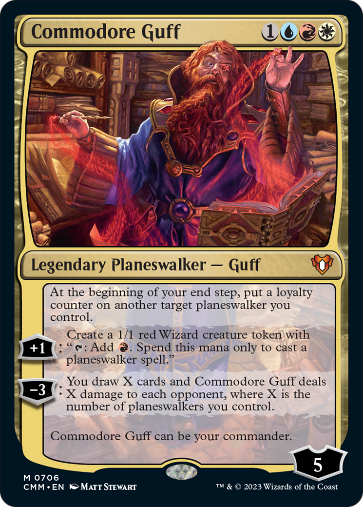 Commodore Guff [Commander Masters] | Odin's Place