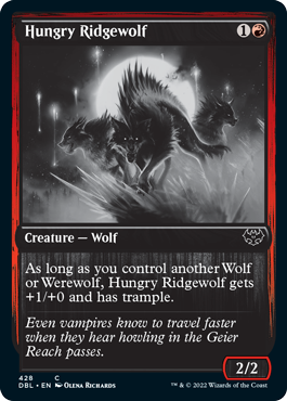 Hungry Ridgewolf [Innistrad: Double Feature] | Odin's Place