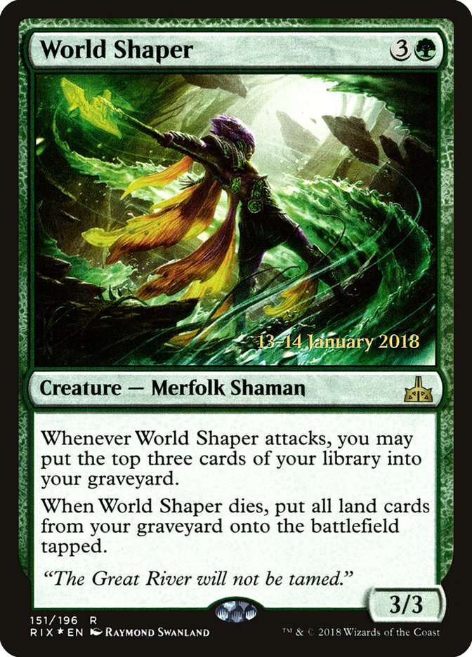 World Shaper (151) [Rivals of Ixalan Prerelease Promos] | Odin's Place