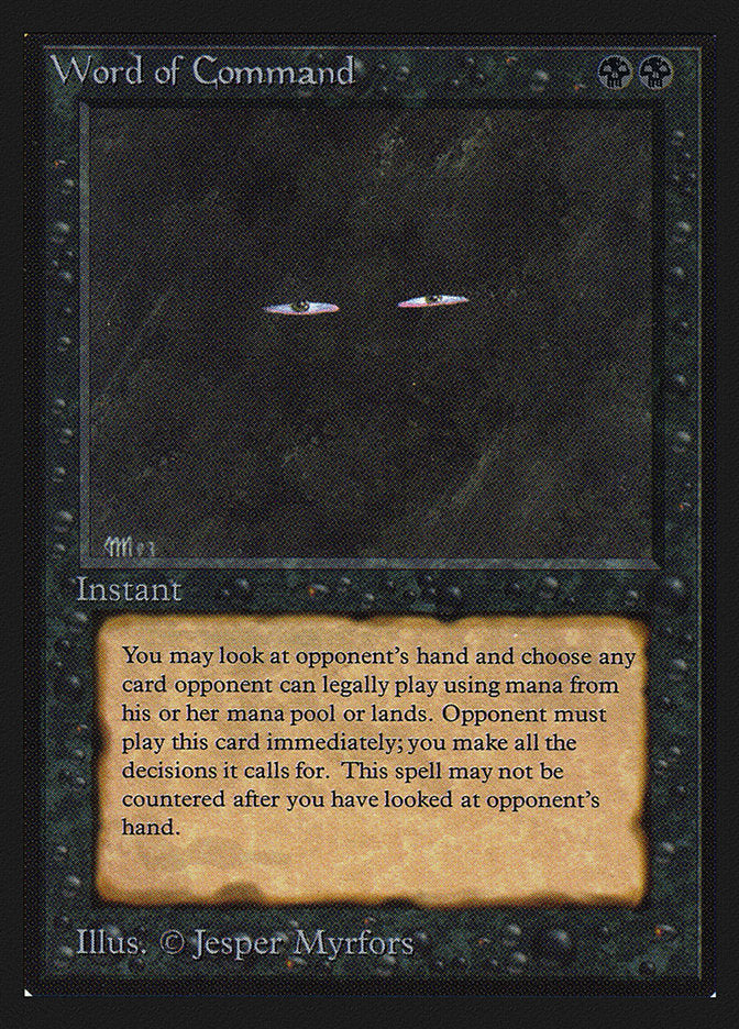 Word of Command [Collectors' Edition] | Odin's Place