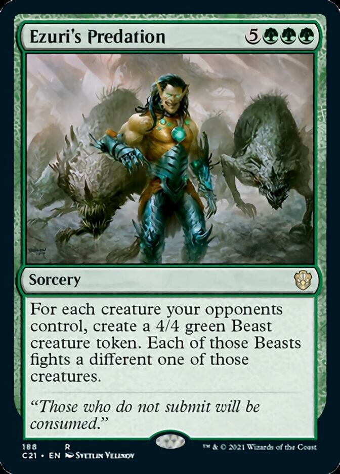 Ezuri's Predation [Commander 2021] | Odin's Place