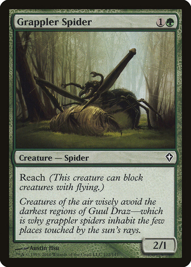 Grappler Spider (102) [Worldwake] | Odin's Place