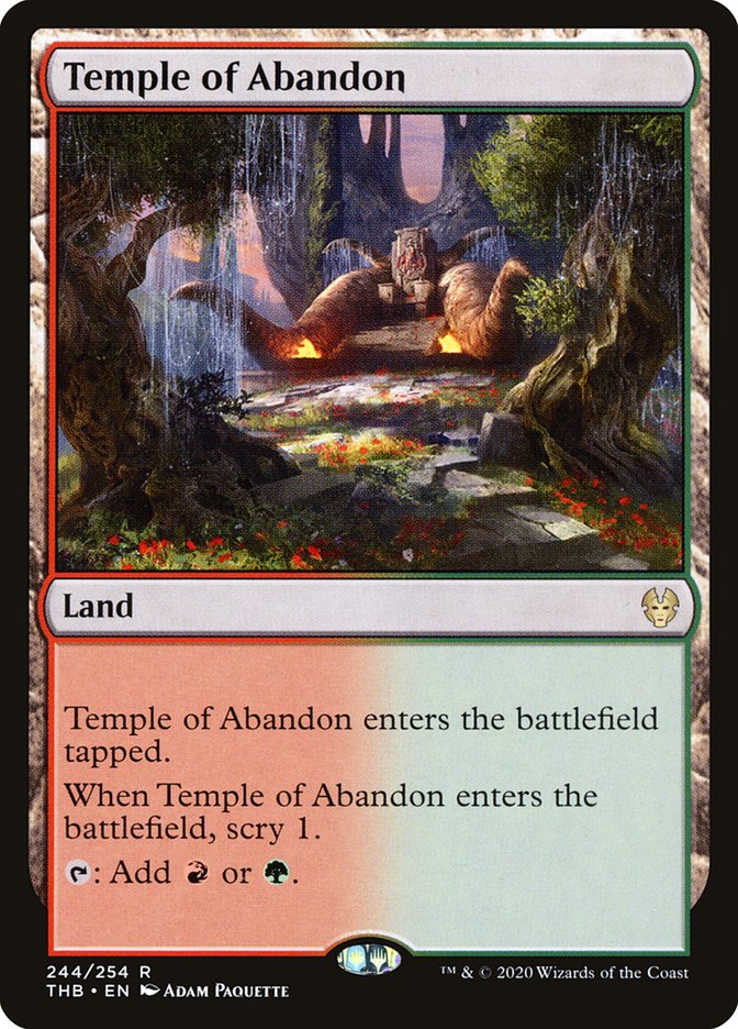Temple of Abandon [Theros Beyond Death] | Odin's Place