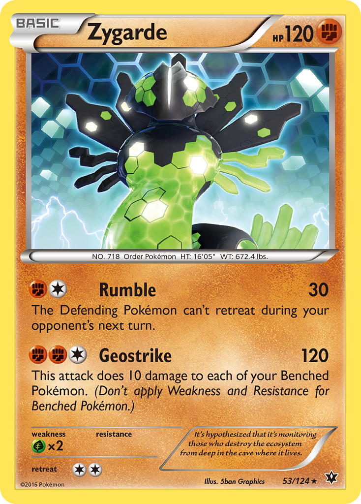 Zygarde (53/124) [XY: Fates Collide] | Odin's Place
