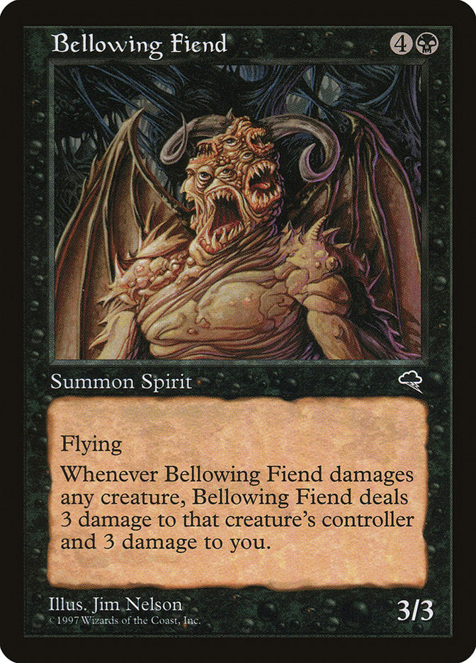 Bellowing Fiend (108) [Tempest] | Odin's Place