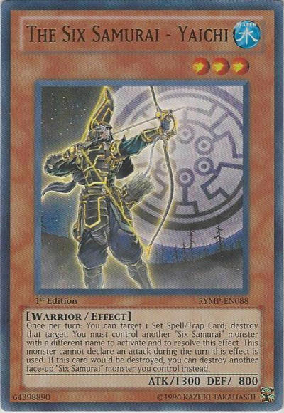 The Six Samurai - Yaichi [RYMP-EN088] Ultra Rare | Odin's Place