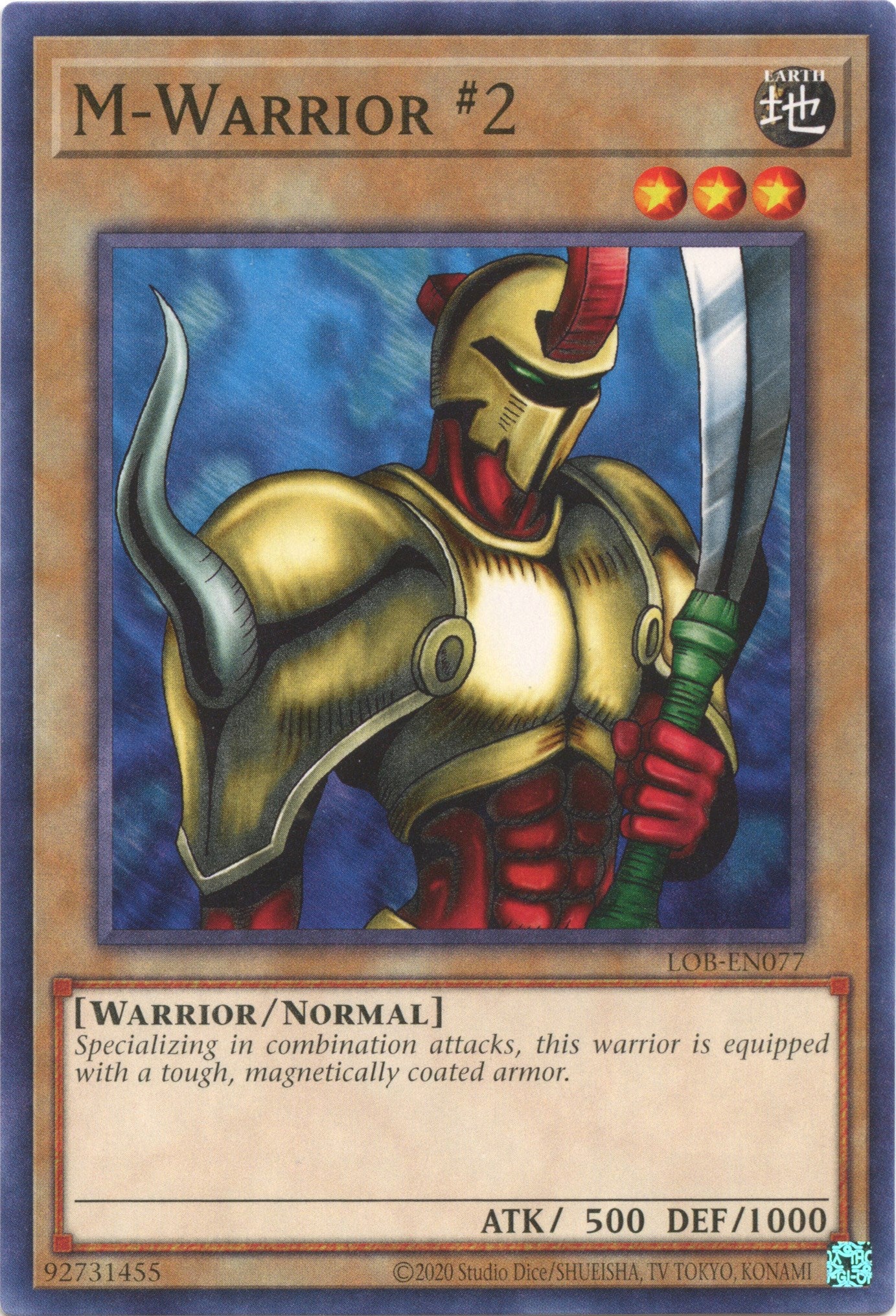M-Warrior #2 (25th Anniversary) [LOB-EN077] Common | Odin's Place