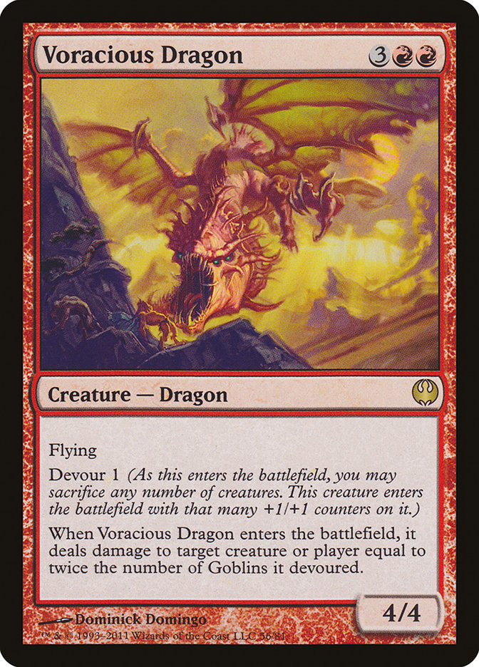 Voracious Dragon (56) [Duel Decks: Knights vs. Dragons] | Odin's Place