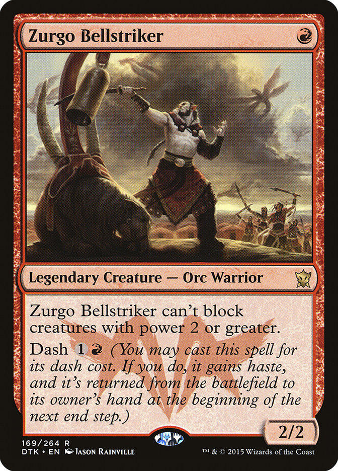 Zurgo Bellstriker (169) [Dragons of Tarkir] | Odin's Place