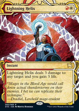 Lightning Helix (Foil Etched) [Strixhaven: School of Mages Mystical Archive] | Odin's Place