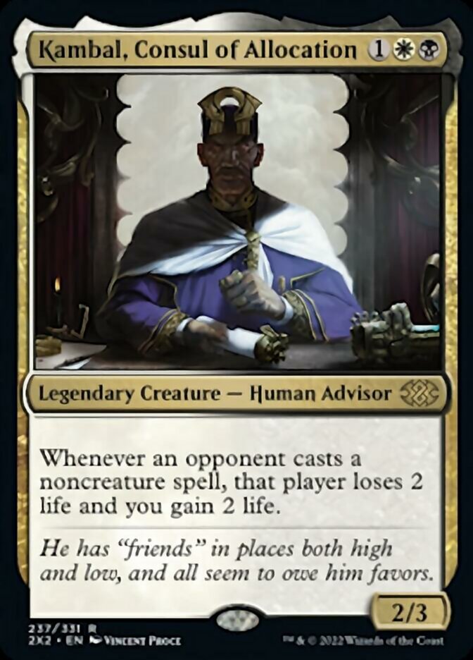 Kambal, Consul of Allocation [Double Masters 2022] | Odin's Place