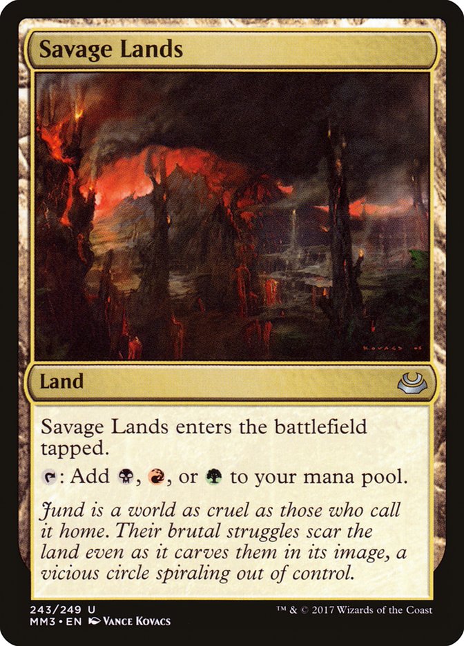Savage Lands (243) [Modern Masters 2017] | Odin's Place