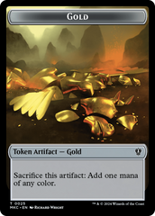 Gold // The Monarch Double-Sided Token [Murders at Karlov Manor Commander Tokens] | Odin's Place