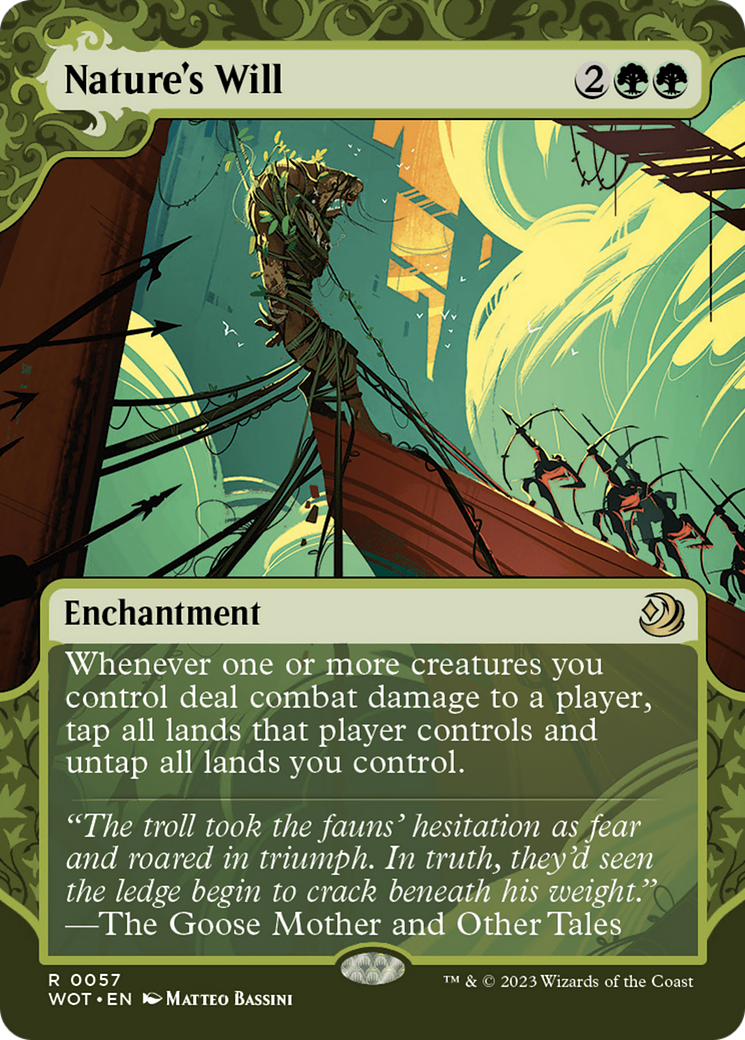 Nature's Will [Wilds of Eldraine: Enchanting Tales] | Odin's Place
