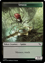 Thopter (0020) // Spider Double-Sided Token [Murders at Karlov Manor Tokens] | Odin's Place