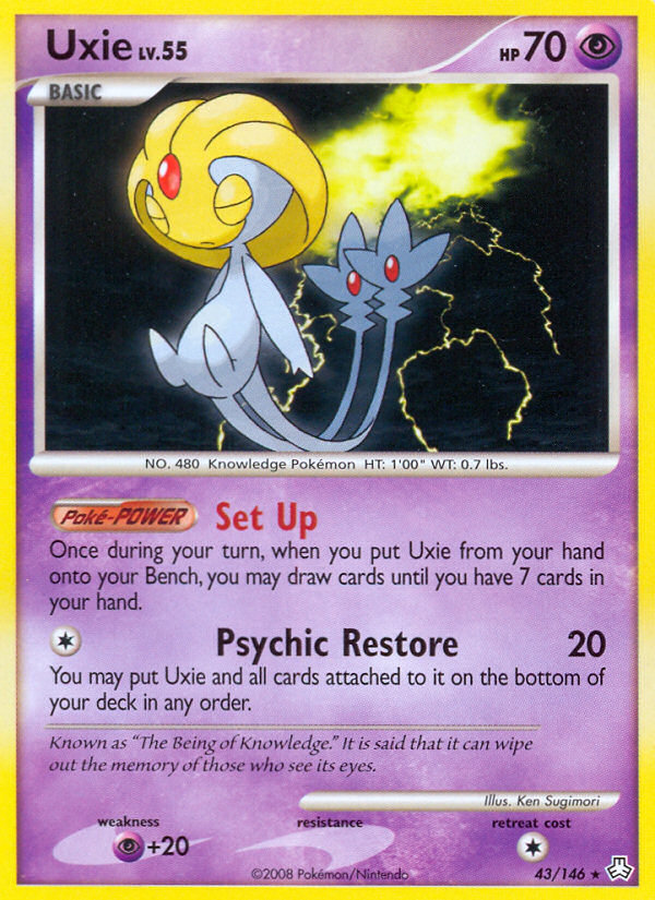 Uxie (43/146) [Diamond & Pearl: Legends Awakened] | Odin's Place