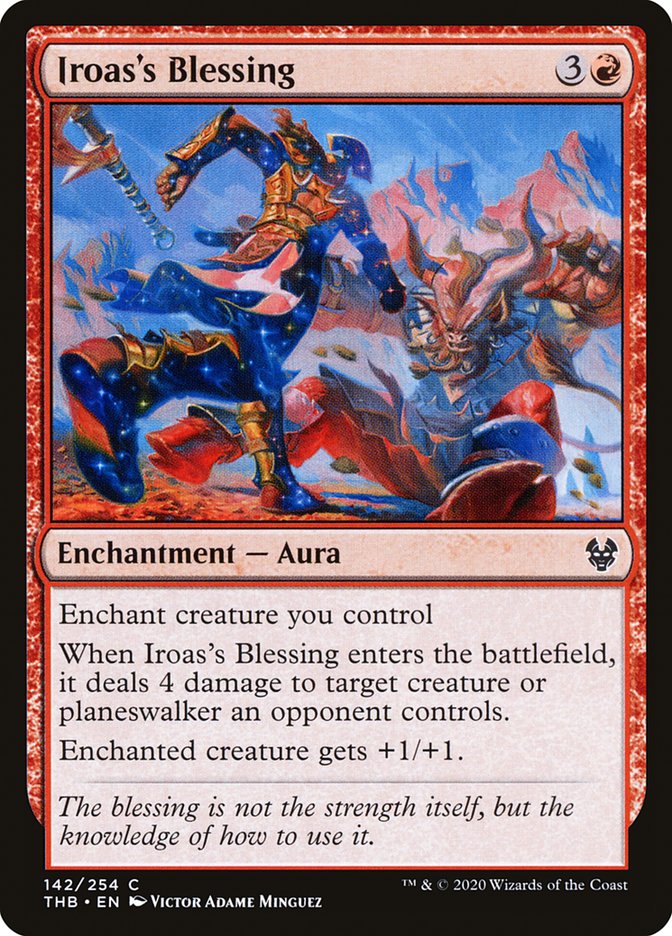 Iroas's Blessing [Theros Beyond Death] | Odin's Place