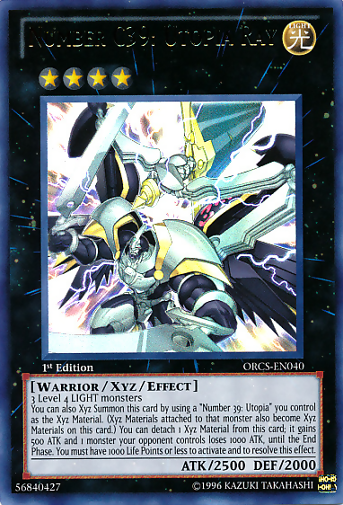 Number C39: Utopia Ray [ORCS-EN040] Ultra Rare | Odin's Place
