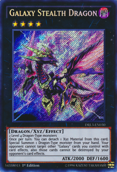 Galaxy Stealth Dragon [DRL3-EN030] Secret Rare | Odin's Place