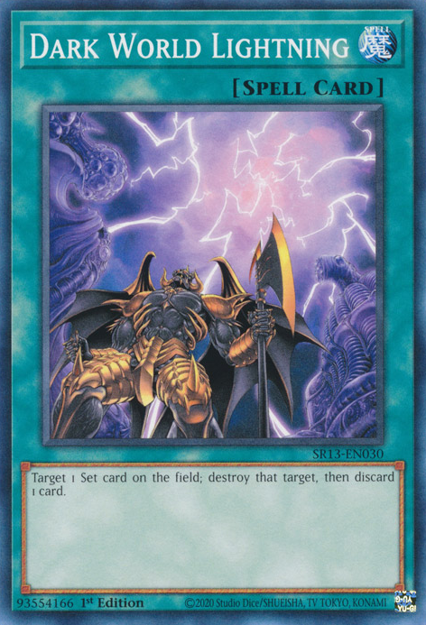 Dark World Lightning [SR13-EN030] Common | Odin's Place