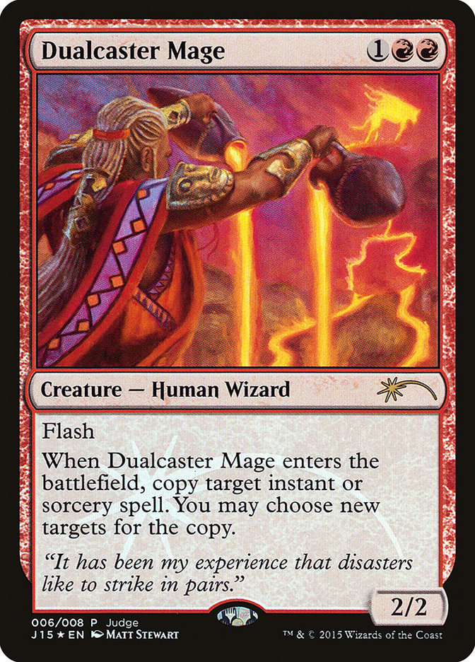 Dualcaster Mage (6) [Judge Gift Cards 2015] | Odin's Place