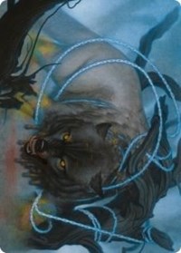 Bind the Monster Art Card [Kaldheim Art Series] | Odin's Place