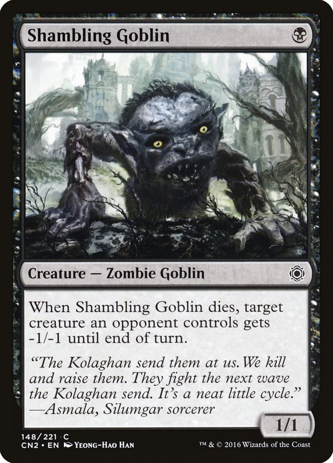 Shambling Goblin (148) [Conspiracy: Take the Crown] | Odin's Place