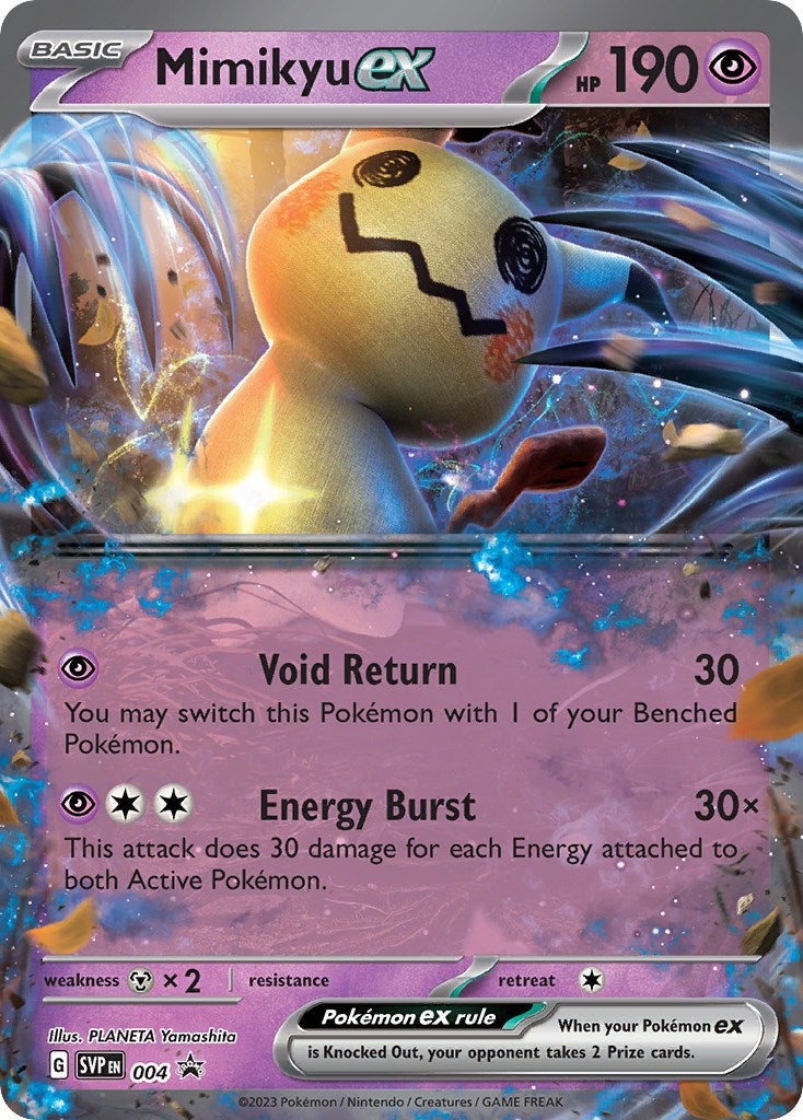 Mimikyu ex (004) (Jumbo Card) [Scarlet & Violet: Black Star Promos] | Odin's Place