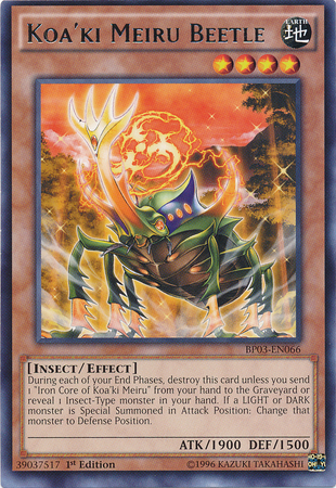 Koa'ki Meiru Beetle [BP03-EN066] Rare | Odin's Place