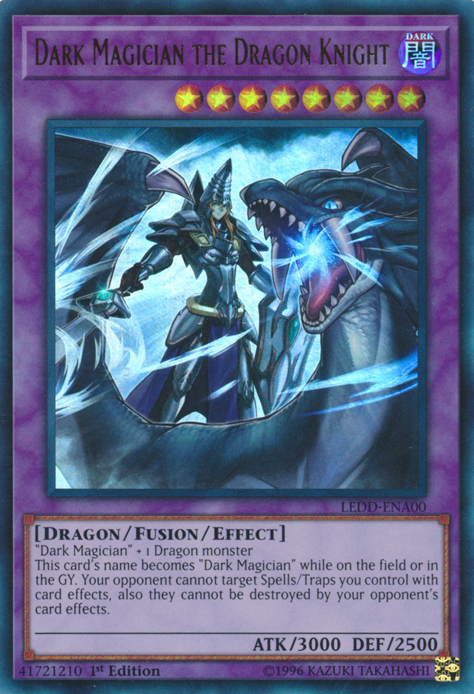Dark Magician the Dragon Knight [LEDD-ENA00] Ultra Rare | Odin's Place
